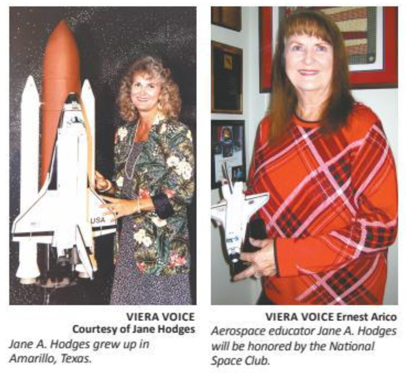 photo clipping of Jane Hodges from December 2021 Viera Voice